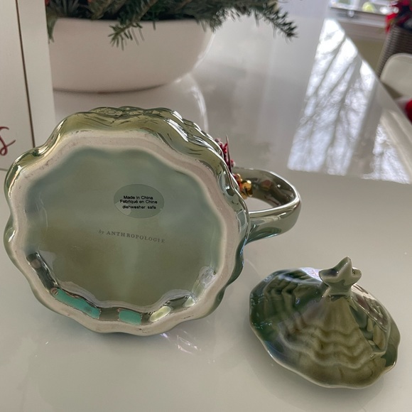 Anthropologie Merry Tree Mug with Lid - Picture 2 of 4